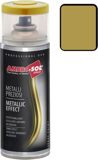 Ambro-Sol Spray Farbe Mirror mit Spiegel Effekt Ducato Gold Ducato 400ml