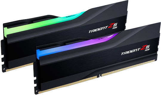 G.Skill Trident Z5 RGB 32GB DDR5 RAM mit 2 Modulen (2x16GB) und Geschwindigkeit 8000 für Schreibtisch