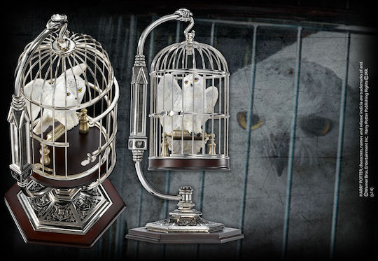 The Noble Collection Harry Potter Hedwig with the Cage Figure 25cm