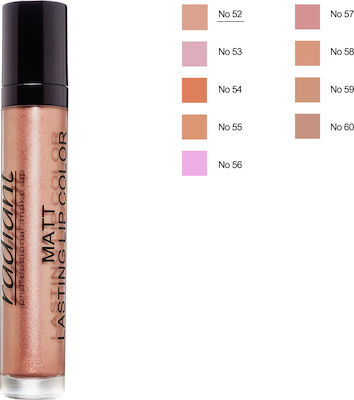 Radiant Matt Lasting Lip Color SPF15 Lang anhaltend Flüssig Lippenstift Metallisch