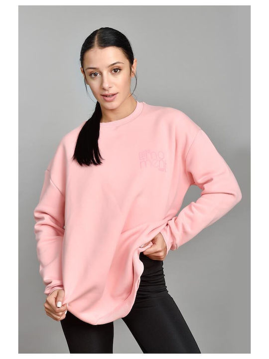 Target Women's Long Fleece Sweatshirt Pink