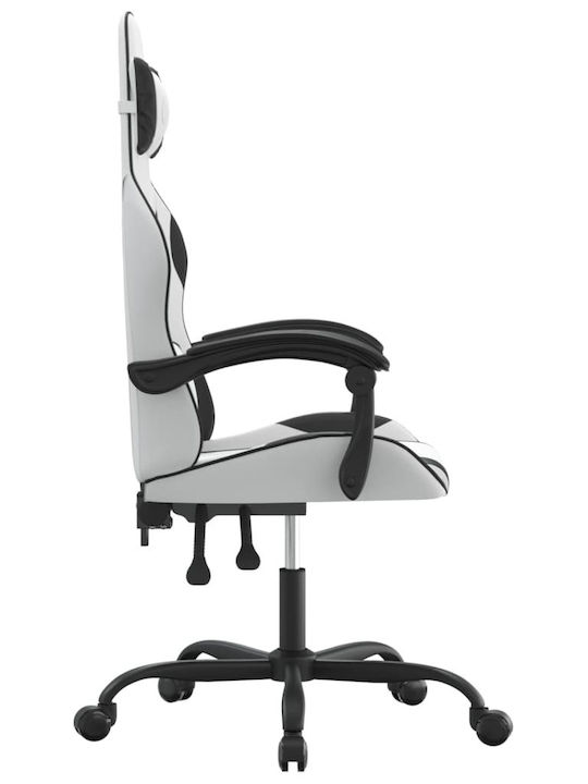 vidaXL 3143876 Gaming Stuhl Weiß
