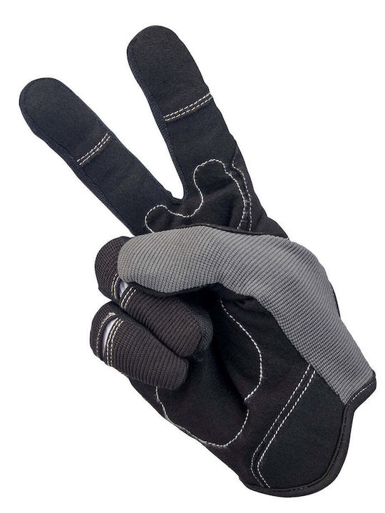 Biltwell Moto Мъжки Мотоциклетни ръкавици Gray / Black