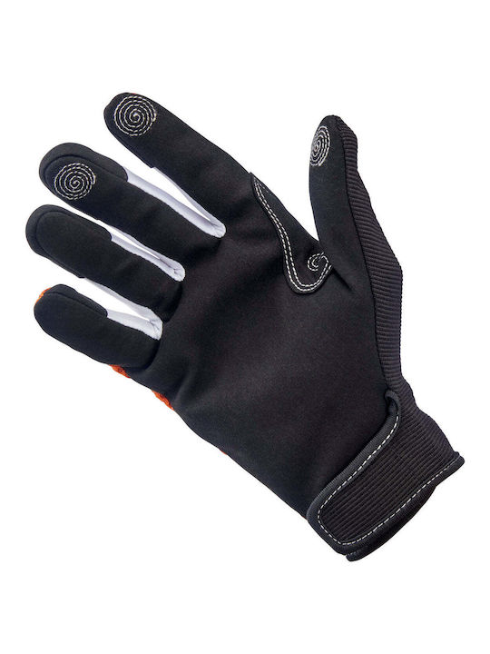 Biltwell Anza Men's Motorcycle Gloves All Seasons Orange