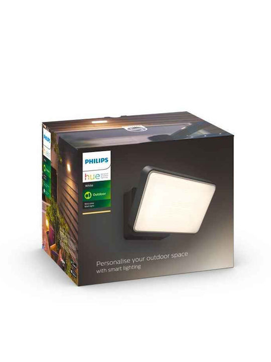 Philips Επιτοίχιο Εξωτερικό Σποτ LED IP44 20.5W με Θερμό Λευκό Φως 16x22x15.3εκ.