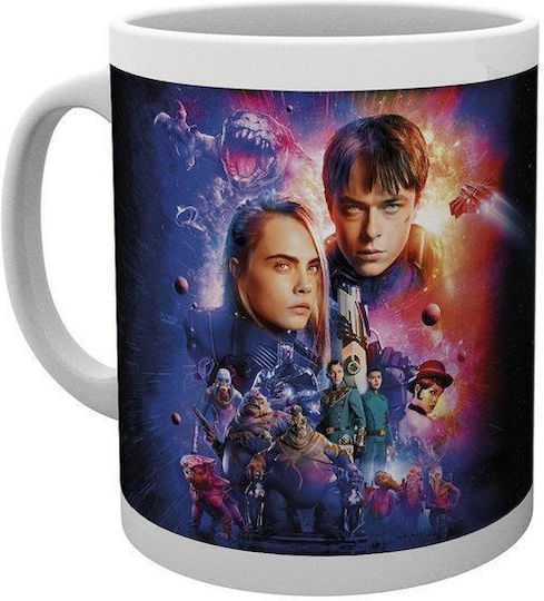 GB eye Valerian - One Sheet Cast Κούπα Κεραμική Πολύχρωμη 300ml