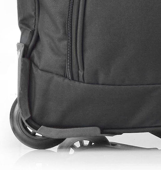 Gabol Week Eco Soft Σακ Βουαγιάζ 94lt Μαύρο με Ρόδες Υφασμάτινο Μ70xΠ34xΥ38εκ.