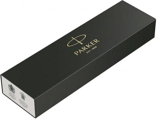 Parker IM Essential Писалка Fine Сребриста от Inox с Червено Мастило