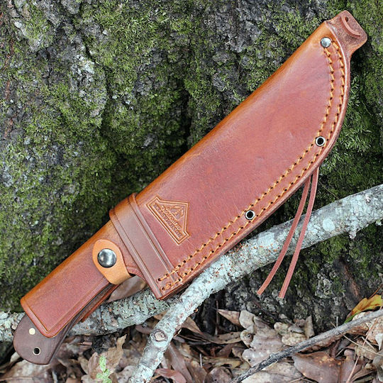 United Cutlery Bushmaster Butcher Bowie Μαχαίρι Καφέ σε Δερμάτινη Θήκη