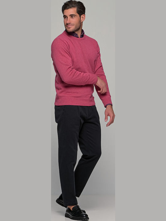 Langarm-Pullover Fuchsie