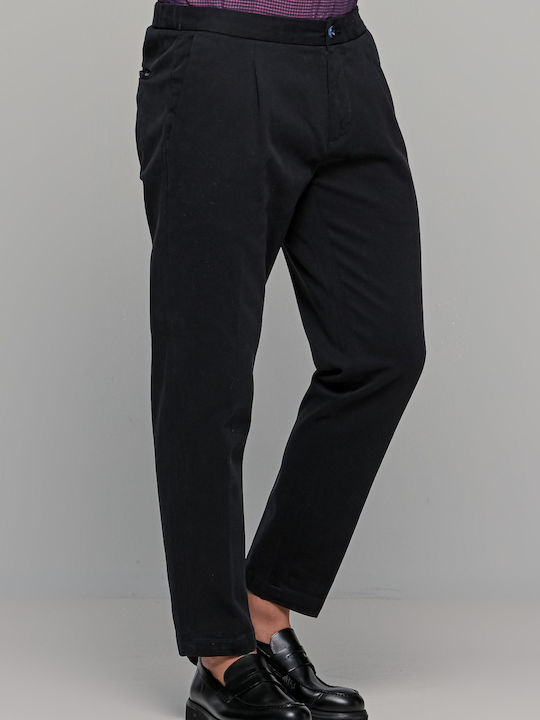 AT.P.CO Men's Trousers in Straight Line Black