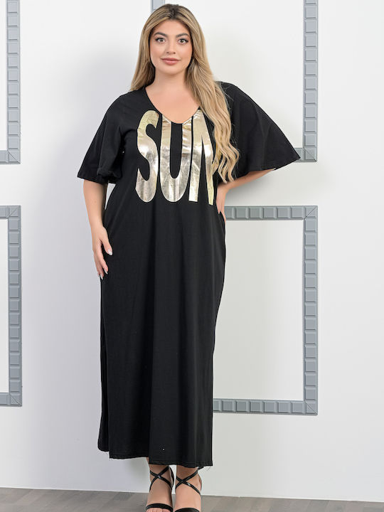 Лятна Maxi Рокля Черна
