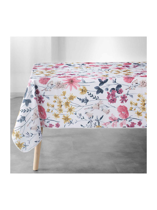 Douceur d'Intérieur Τραπεζομάντηλο Αλέκιαστο L-C Florabella Blanc 150x240εκ.