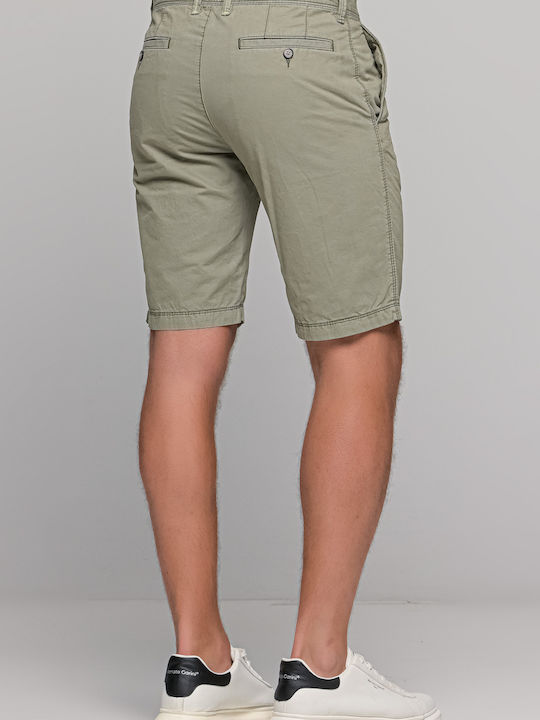 Red Point Men's Shorts Chino Khaki