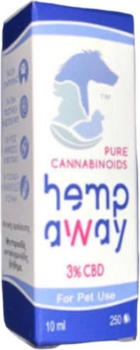 Winger Hemp Away Supliment alimentar pentru câini în ulei 10ml