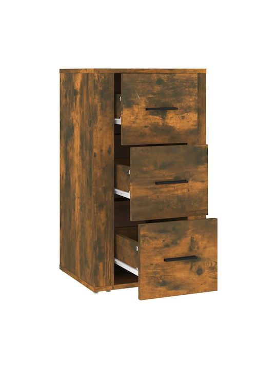 Office Storage Chipboard Drawer Oak L40xW33xH70cm