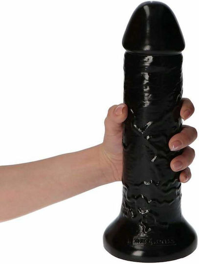 Toyz4lovers Ρεαλιστικό Dildo με Βεντούζα Μαύρο 28cm