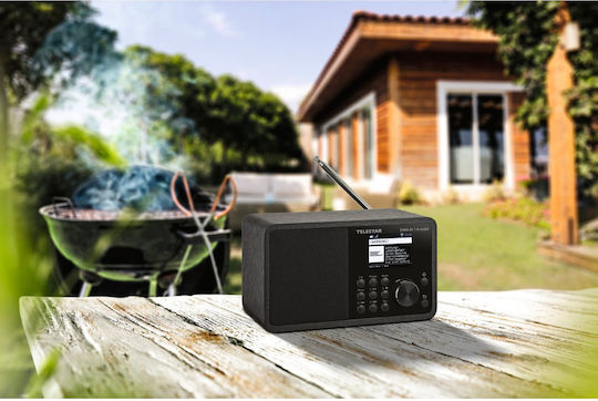 TELESTAR Dira M1 A Mobile Radio de masă Cu alimentare la rețea DAB+ cu Bluetooth și USB Negru