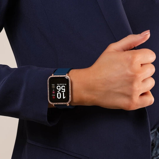 Reflex Active RA06-2102 Stainless Steel 36mm Smartwatch με Παλμογράφο (Navy Blue Stone)