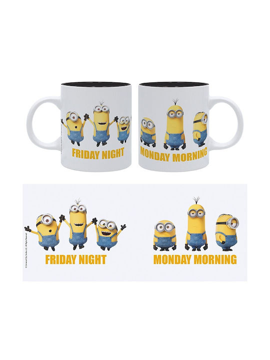 Abysse Minions Ceramic Cup Multicolour 320ml