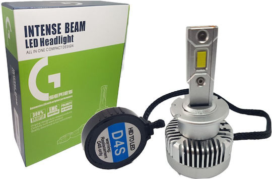 Лампи Автомобила D4S 20000Lumen Canbus LED 6000К Хладно бяло 40W 2бр