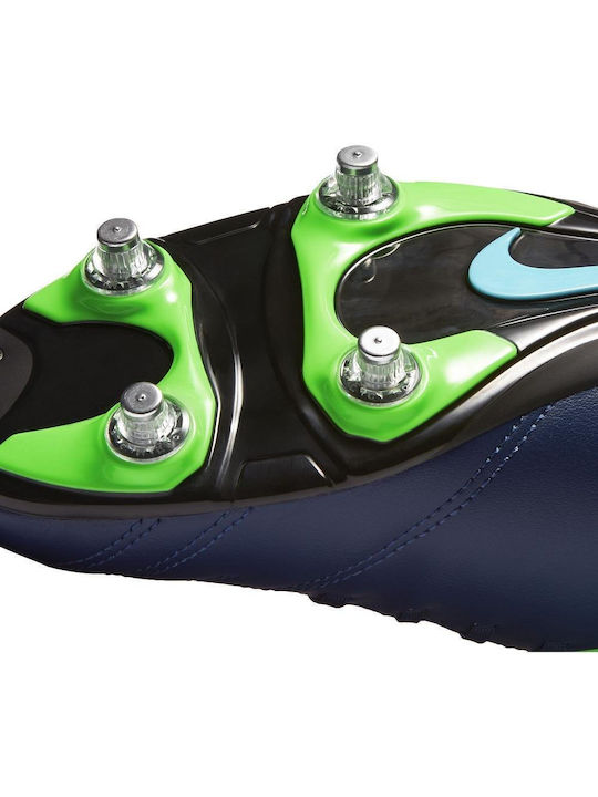 Nike Tiempo Rio III SG Scăzut Pantofi de fotbal cu clești Albastru