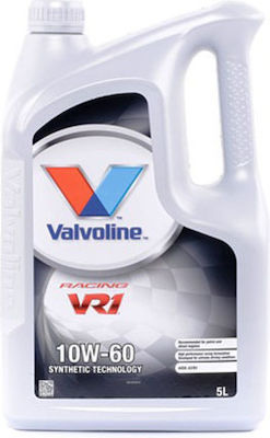 Valvoline Συνθετικό Λάδι Αυτοκινήτου VR1 Racing 10W-60 5lt