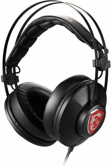 MSI H991 Over Ear Gaming Headset cu conexiune 3,5mm Negru