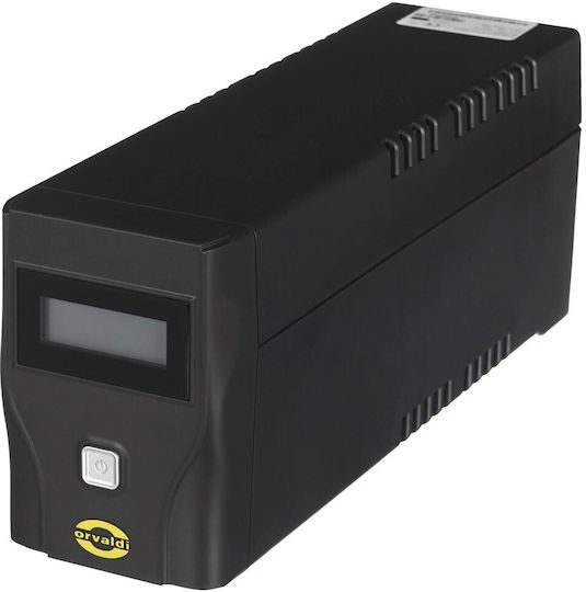 Orvaldi VPS800 UPS Linie-interaktiv 800VA 480W mit 4 IEC Steckdosen