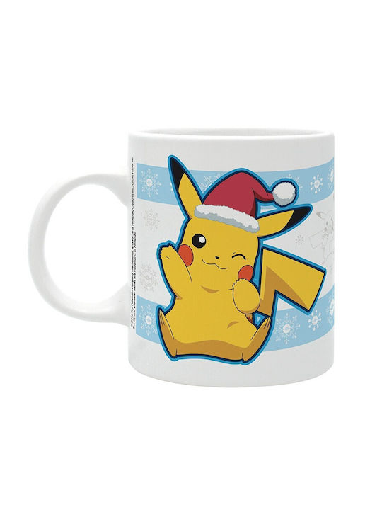 Abysse Pikachu Christmas Χριστουγεννιάτικη Cană Ceramică Colorată 1buc