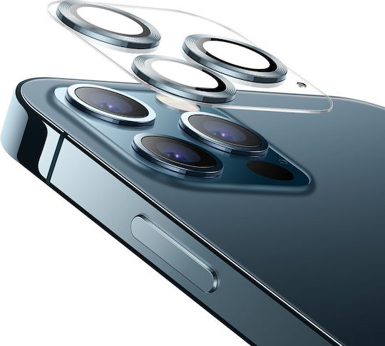 Joyroom Protector Shining Series Προστασία Κάμερας Tempered Glass Μπλε για το iPhone 12