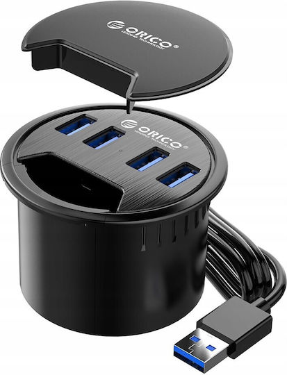 Orico USB Хъб 4 Порта USB 3.0 с Връзка USB-A