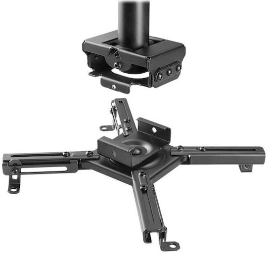 Neomounts Βάση Projector Οροφής με Μέγιστο Φορτίο 45kg Μαύρη