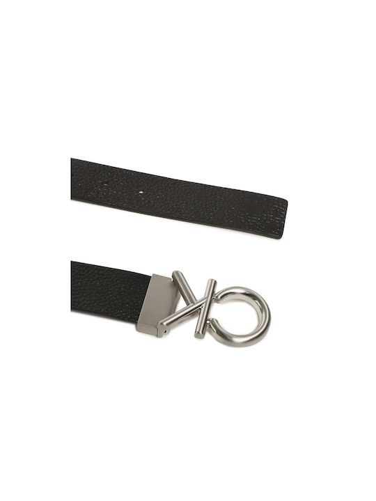 Calvin Klein Men's Leather Belt Black