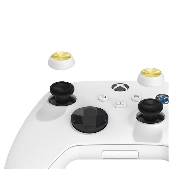Piranha Thumb Grips Χειριστηρίου για PS4 / Switch / PS5 / Xbox Series σε Χρυσό χρώμα