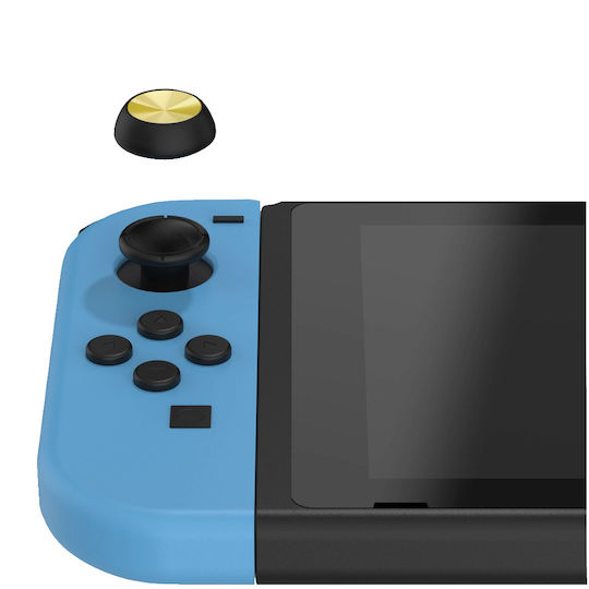 Piranha Thumb Grips Χειριστηρίου για PS4 / Switch / PS5 / Xbox Series σε Χρυσό χρώμα