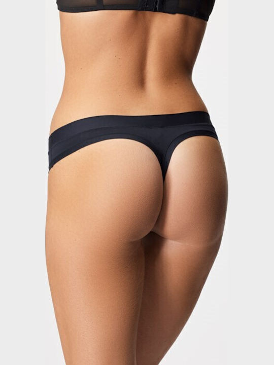 Γυναικεία String 3Pack Black/Beige/Pink