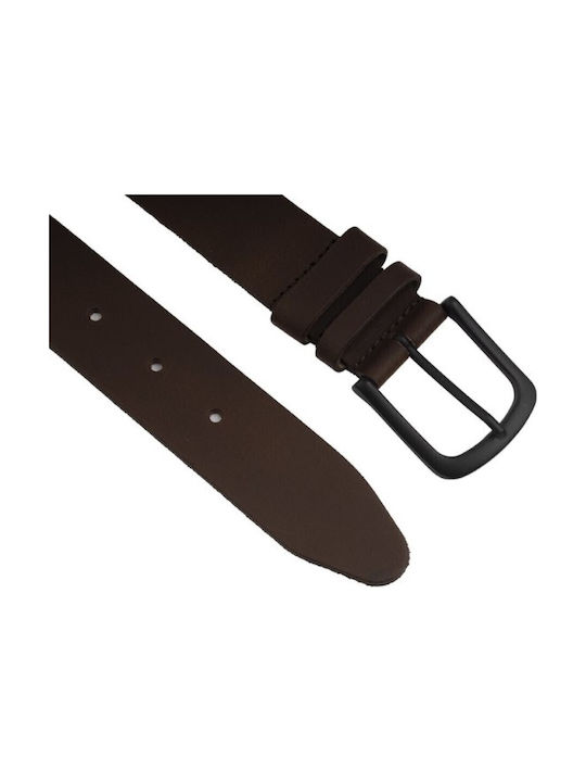 Leather belt Petrol (Brown) 40744