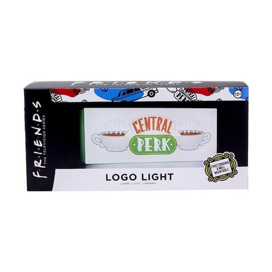 Paladone Kinder Dekorative Lampe Friends Central Perk Weiß