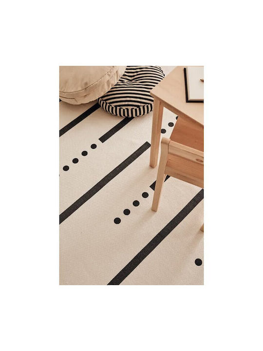Kids Concept Παιδικό Χαλί Εκρού 130x160cm