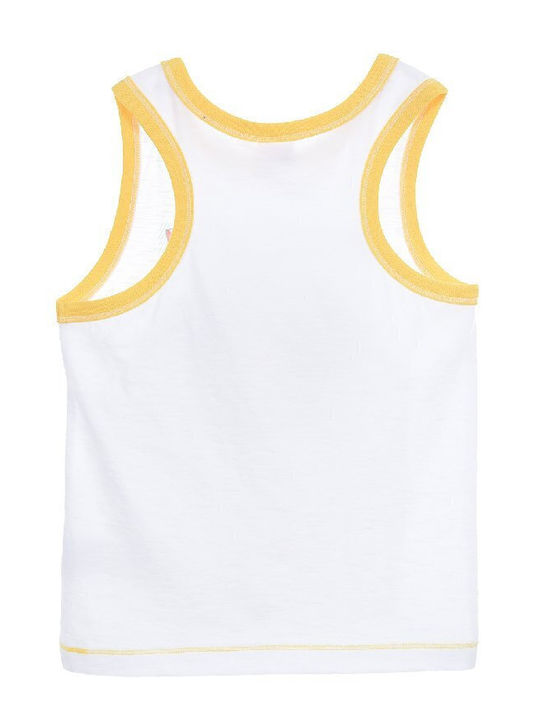 Sun City Kids Blouse Sleeveless White