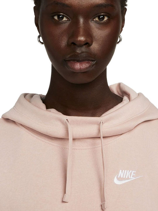 Women's Sweatshirt Hooded Pink