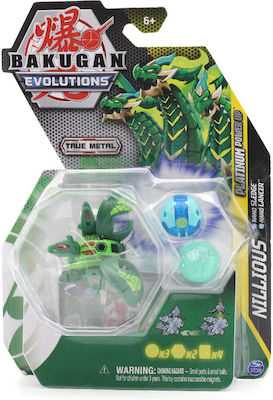 Spin Master Miniature Toy Nillious -Nano Sledge & Nano Lancer Bakugan for 6+ Years