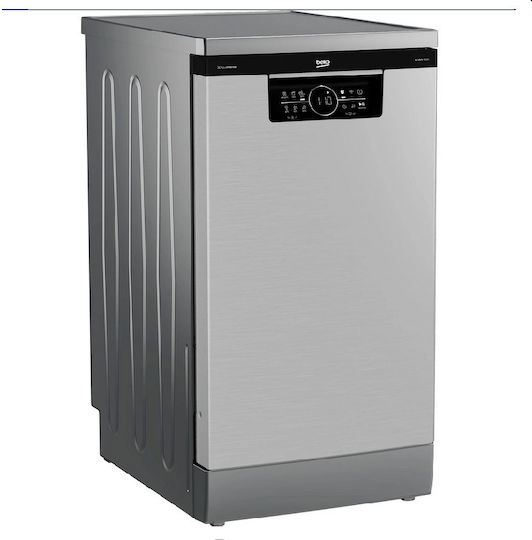 Beko Freistehender Geschirrspüler für 10 Gedecke B44.8xH85cm Inox