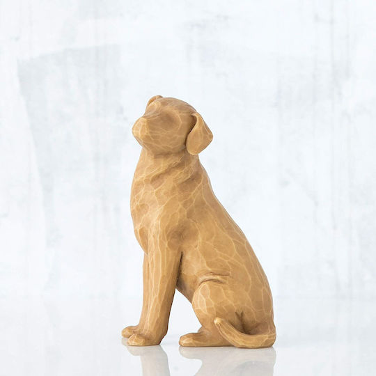 Willow Tree Decorative Dog Polyresin 8.5cm 1pcs