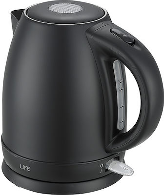 Life Pearl Kettle 1.7lt 2200W Black