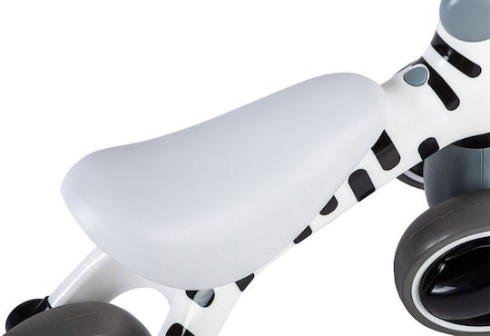 Ecotoys Zebra Lauflernhilfe Ride On für 12++ Monate LB1603 Weiß