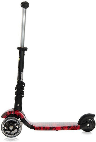 Lorelli Kids Scooter Foldable Smart Plus 3-Wheel with Seat for 3+ Years Red