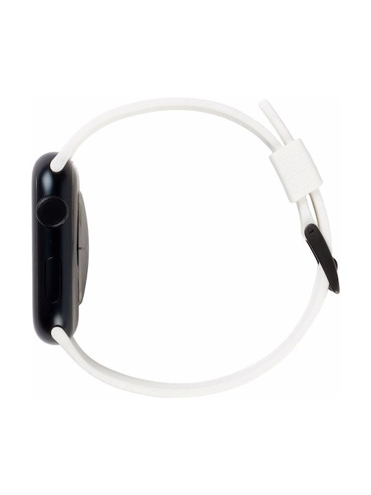 UAG Marshmallow Каишка Силикон Бял (Apple Watch (42/44/45/49 мм)) 194005313535
