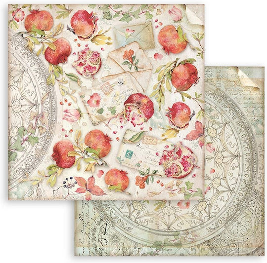 Stamperia Casa Granada Листа Scrapbooking 190гр/кв.м 10 листове 10бр